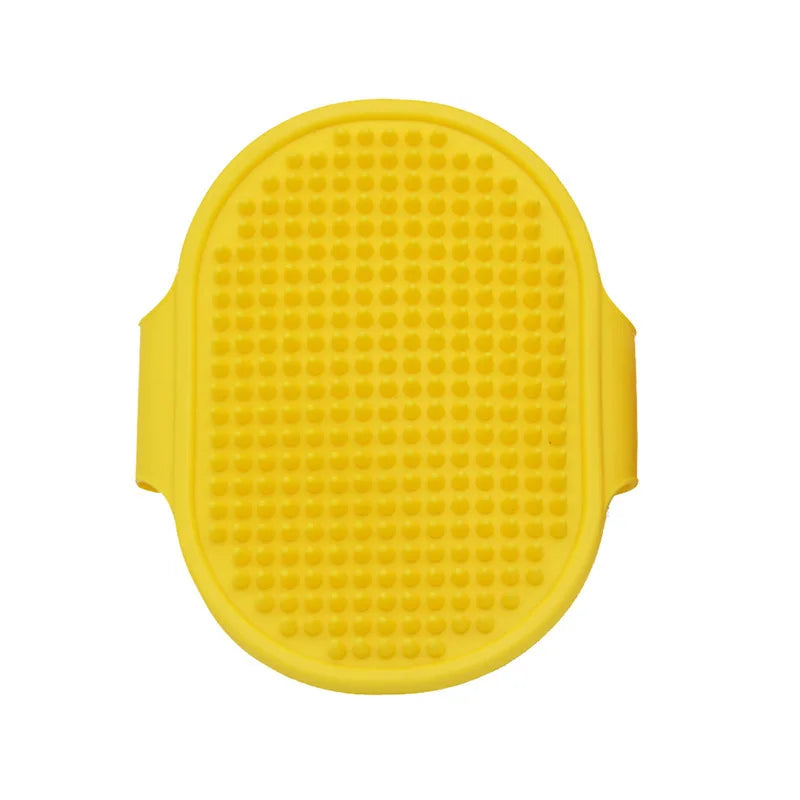 Kritter Krush bath massage brush with wooden handle and soft bristles for gentle cleansing and skin relaxation.