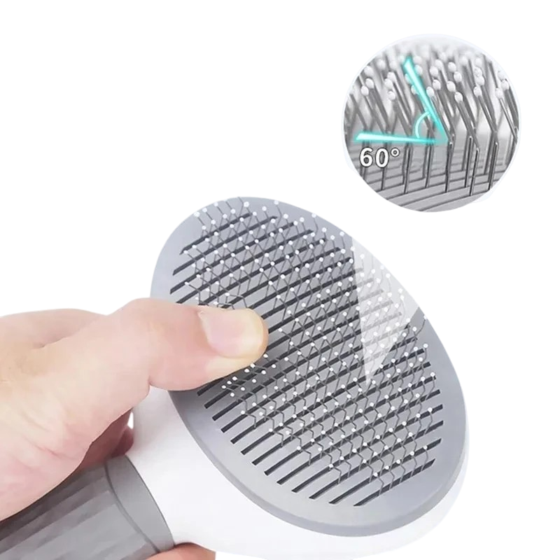 Self Cleaning Pet Hair Remover Brush