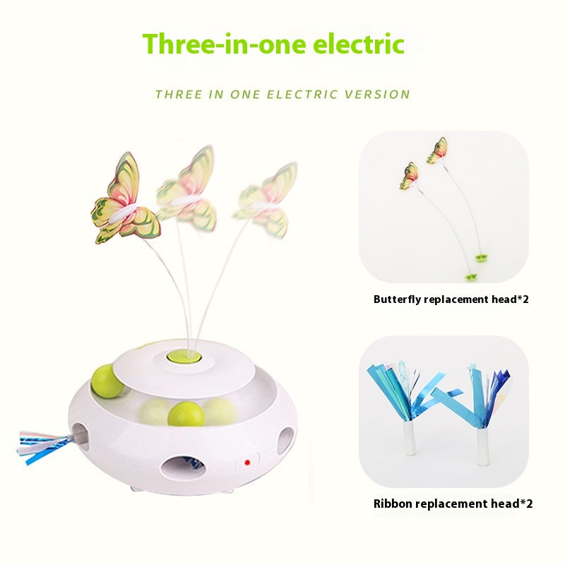 WhiskerWhirl™ – Automatic Cat Teaser & Stress Reliever