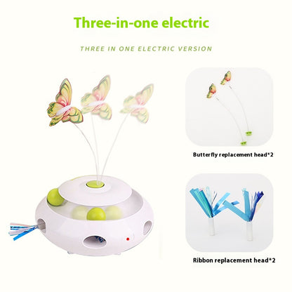 WhiskerWhirl™ – Automatic Cat Teaser & Stress Reliever