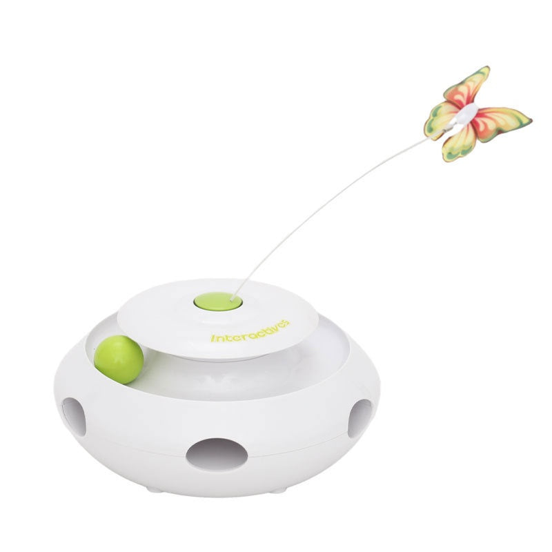 WhiskerWhirl™ – Automatic Cat Teaser & Stress Reliever