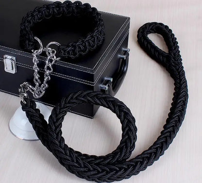 Double Rope Dog Leash Set by Kritter Krush featuring two sturdy, durable leashes with comfortable handles for walking dogs.