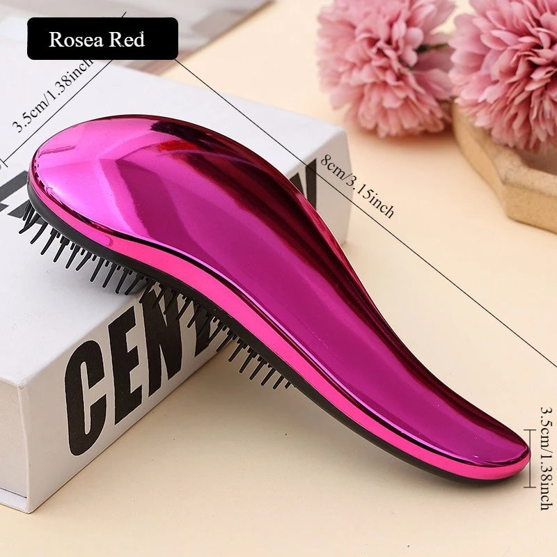 Kritter Krush 2-in-1 grooming brush with dual-sided design for detangling and brushing pets' fur, shown on a white background.