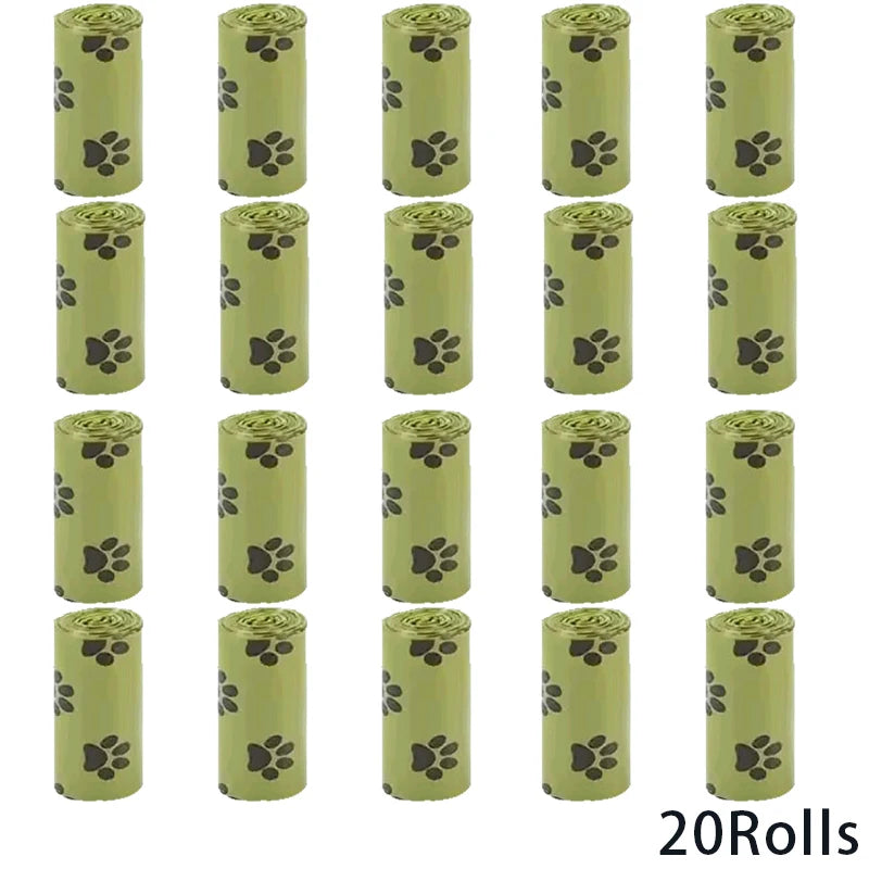 Dog Poop Bags Refill Rolls - 15 Bags per Roll, 2 to 40 Roll Packs