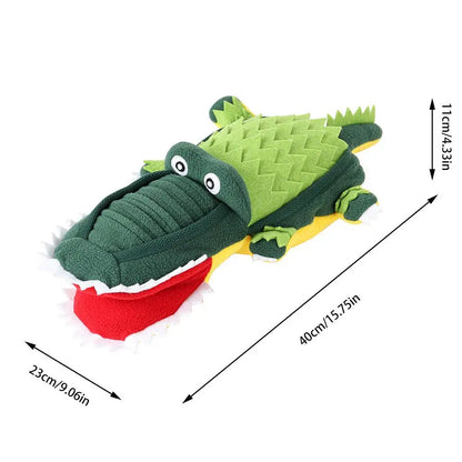 Kritter Krush snuffle feeding mat with colorful fabric and multiple ridges for slow feeding and mental stimulation for pets.