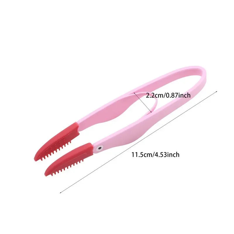 Kritter Krush eye cleaning brush with soft bristles for gentle pet eye care, shown in a close-up image.