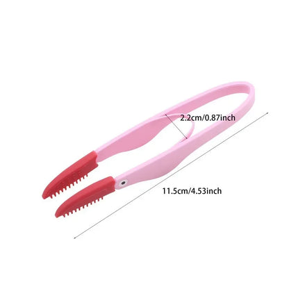 Kritter Krush eye cleaning brush with soft bristles for gentle pet eye care, shown in a close-up image.