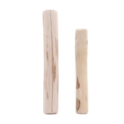 Coffee Wood Chew Sticks for dogs by Pawzena Palace, natural dog chew sticks made from coffee wood for chewing and dental health.