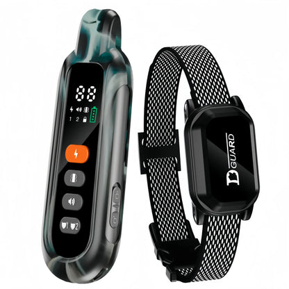 Kritter Krush dog training collar with adjustable strap and control unit, designed for effective pet training and behavior management.