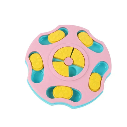 Kritter Krush interactive dog puzzle with multiple compartments and toy compartments for engaging pet mental stimulation