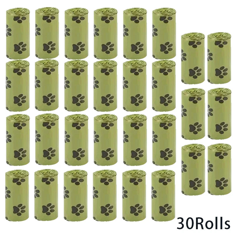Dog Poop Bags Refill Rolls - 15 Bags per Roll, 2 to 40 Roll Packs