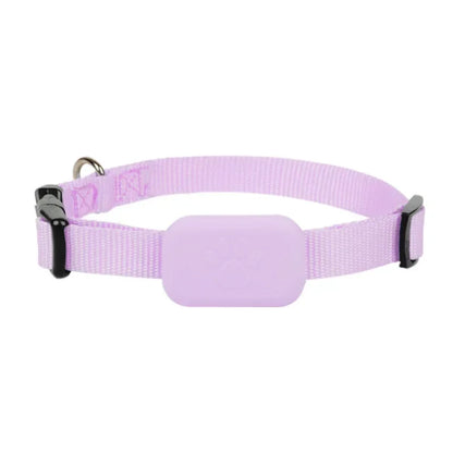 Kritter Krush Pet GPS Tracker Collar with adjustable strap and tracking device for locating dogs or cats.