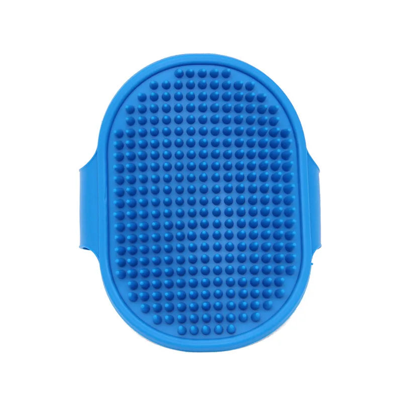 Kritter Krush bath massage brush with ergonomic handle and soft bristles for gentle, relaxing skincare massage.