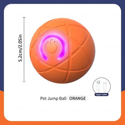 Kritter Krush Smart Interactive Ball for pets, featuring colorful design and durable surface for engaging play and stimulation.