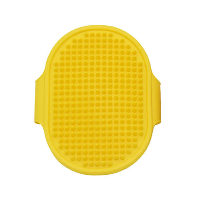 Kritter Krush bath massage brush with wooden handle and soft bristles for gentle cleansing and skin relaxation.