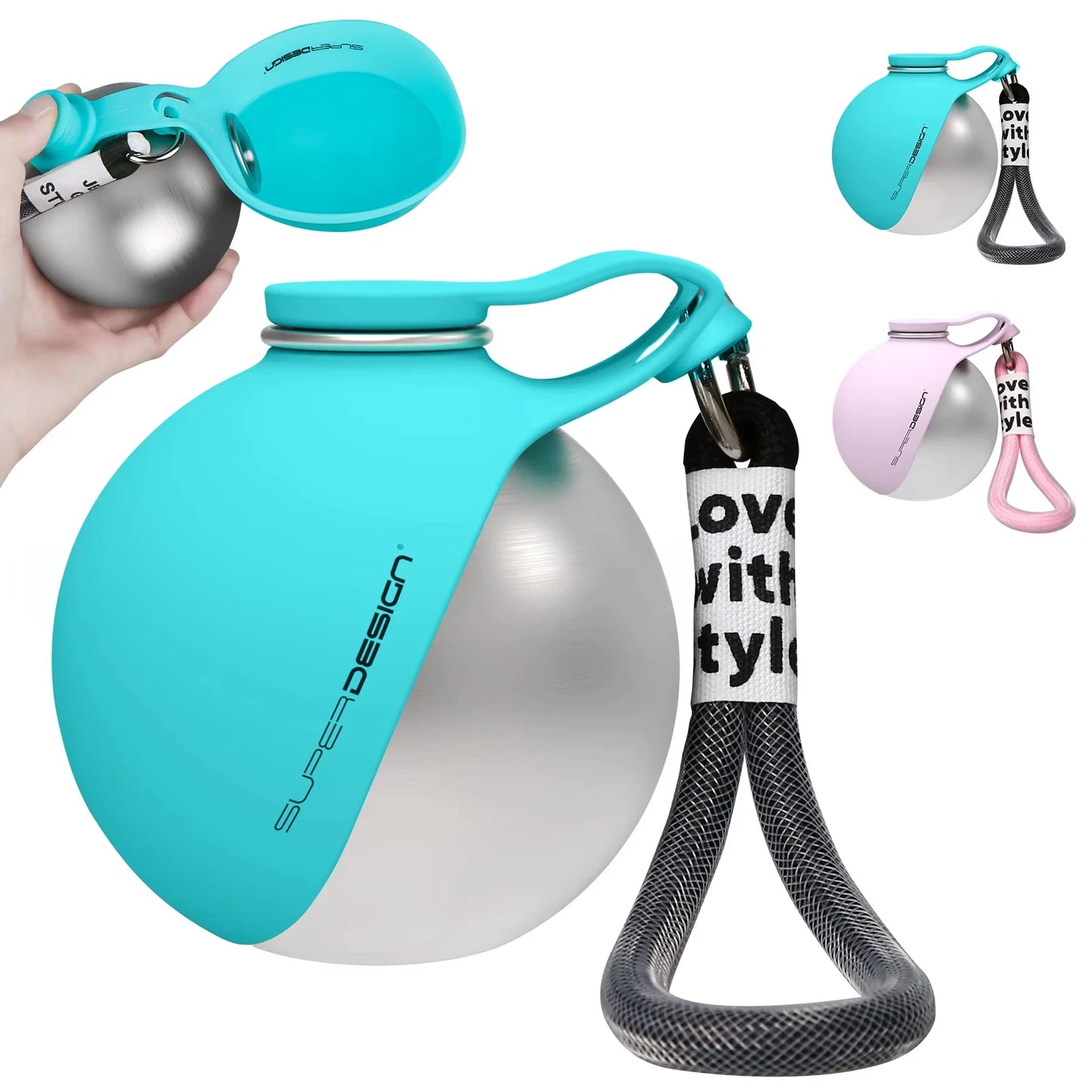 TrailBuddy Portable Dog Water Bottle