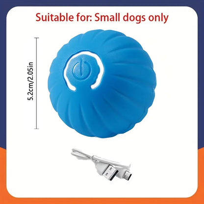 Kritter Krush Smart Interactive Ball for pets, featuring colorful, textured surface and playful design for engaging pet play.