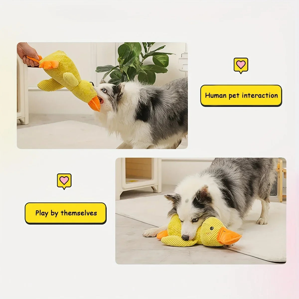 Soft Kritter Krush duck plush toy with detailed yellow feathers and adorable embroidered eyes for children and collectors.