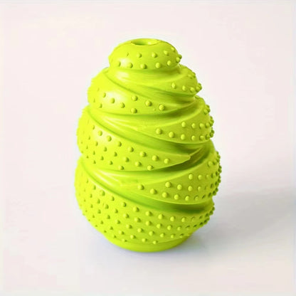 Rubber chew toy from Pawzena Palace featuring a colorful, durable design for dogs to chew and play with.