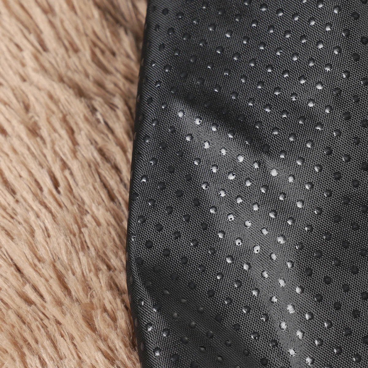 Soft, plush Kritter Krush fluffy dog bed with cushioned sides and cozy interior for small to medium dogs.