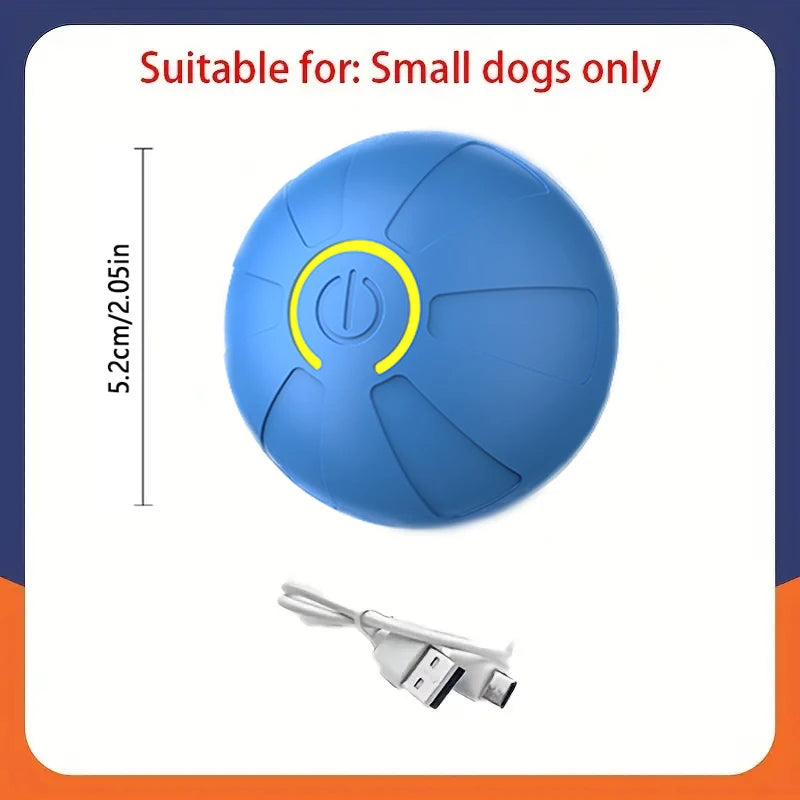 Kritter Krush Smart Interactive Ball for pets, featuring colorful design and durable exterior for engaging play and exercise.