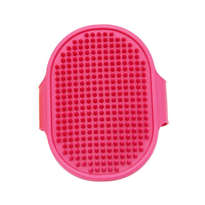 Kritter Krush bath massage brush with wooden handle and soft bristles for gentle exfoliation and relaxing massage in the bath.