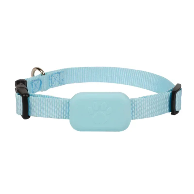 Kritter Krush Pet GPS Tracker Collar with sleek design and adjustable strap for tracking dogs and cats outdoors.