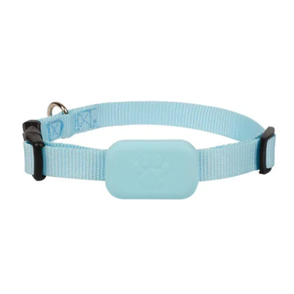 Kritter Krush Pet GPS Tracker Collar with sleek design and adjustable strap for tracking dogs and cats outdoors.