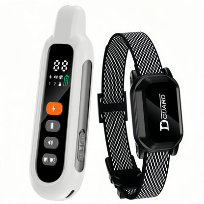 Kritter Krush dog training collar with adjustable strap and electronic receiver for effective obedience training.