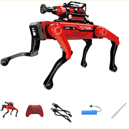 AI Robot Dog RC Toy with Voice Interaction App Control Programmable Singing Dancing Robot Dog